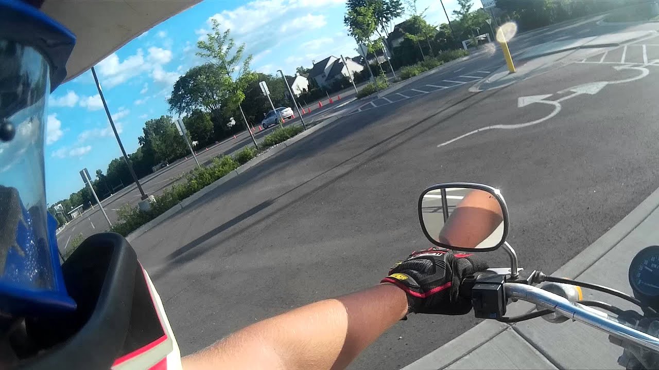 1975 Harley sx 175 ride