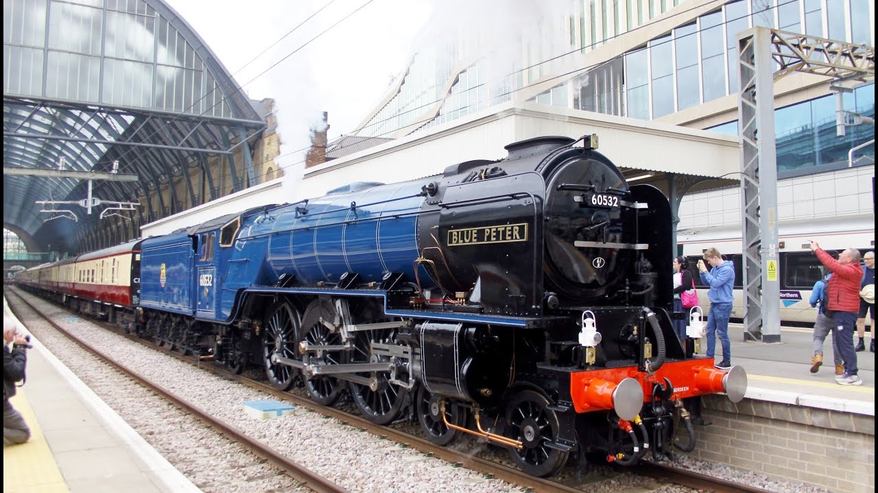 60532 BLUE PETER: Delightful LSL re-dedication Ceremony at KING's X-13/7/2024