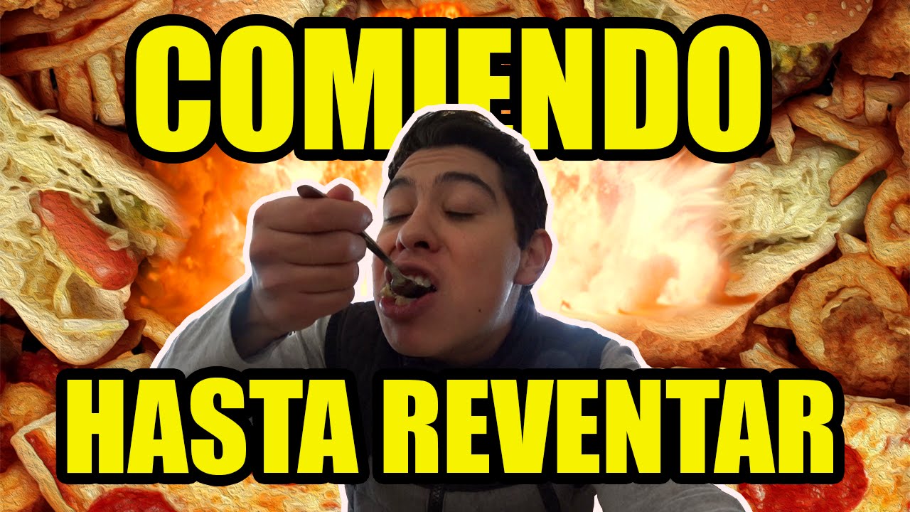 Comi hasta REVENTAR !!! #Acompa&ntilde;ameEnMiVida