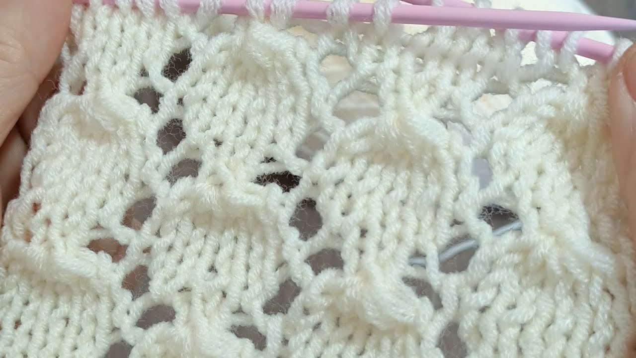 ~•Create Great Patterns with Openwork Knitting | Knitting Patterns You Can Make with Two Needles