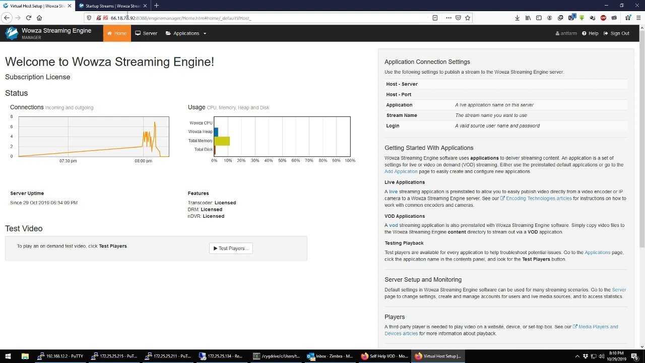 Enabling HTTPS Support For Wowza Streaming Engine