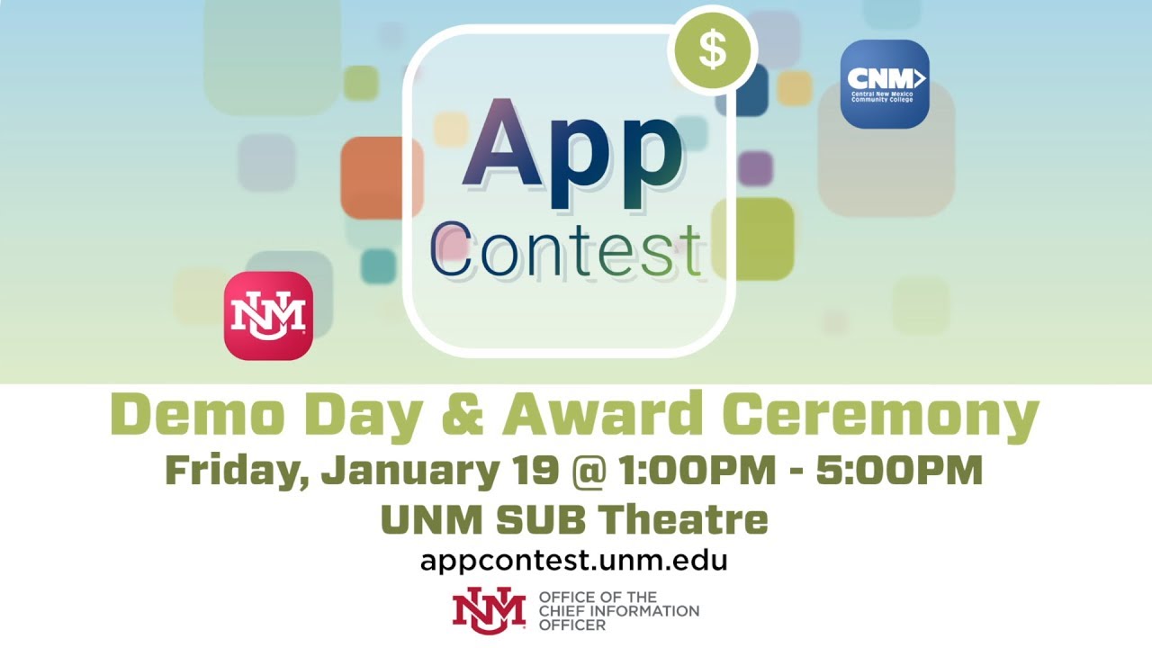 UNM IT App Contest Demo Day & Award Ceremony (2017 &ndash; 2018)