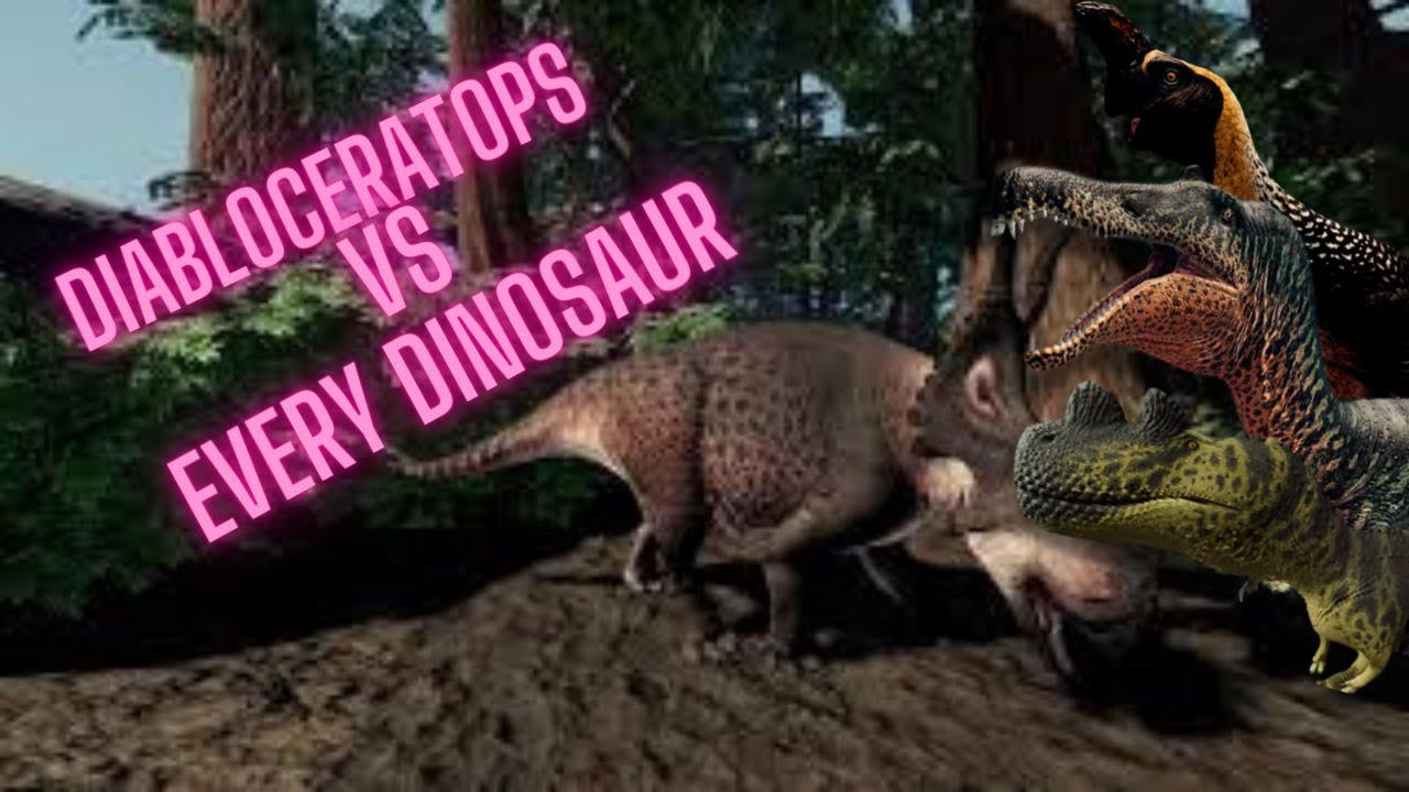 Diabloceratops vs Every Released Dinosaur - Prior Extinction Revamp