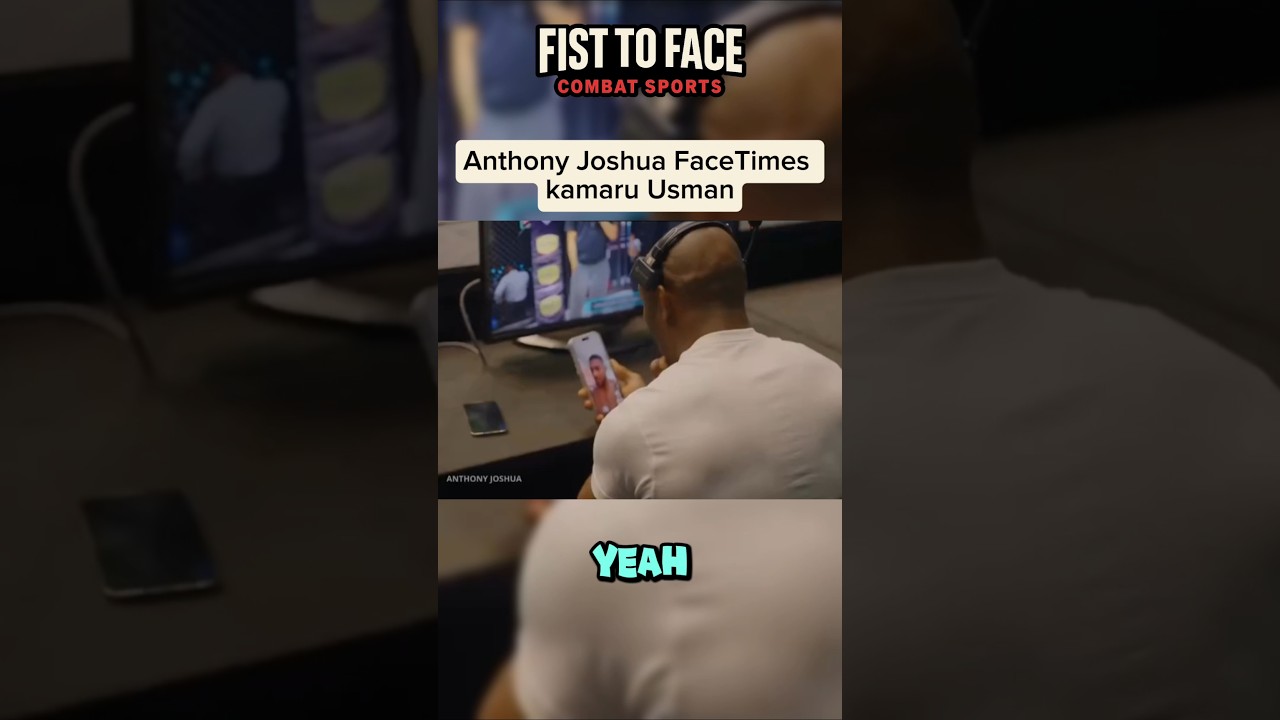 Anthony Joshua tells Kamaru Usman "Life is short" 😢 