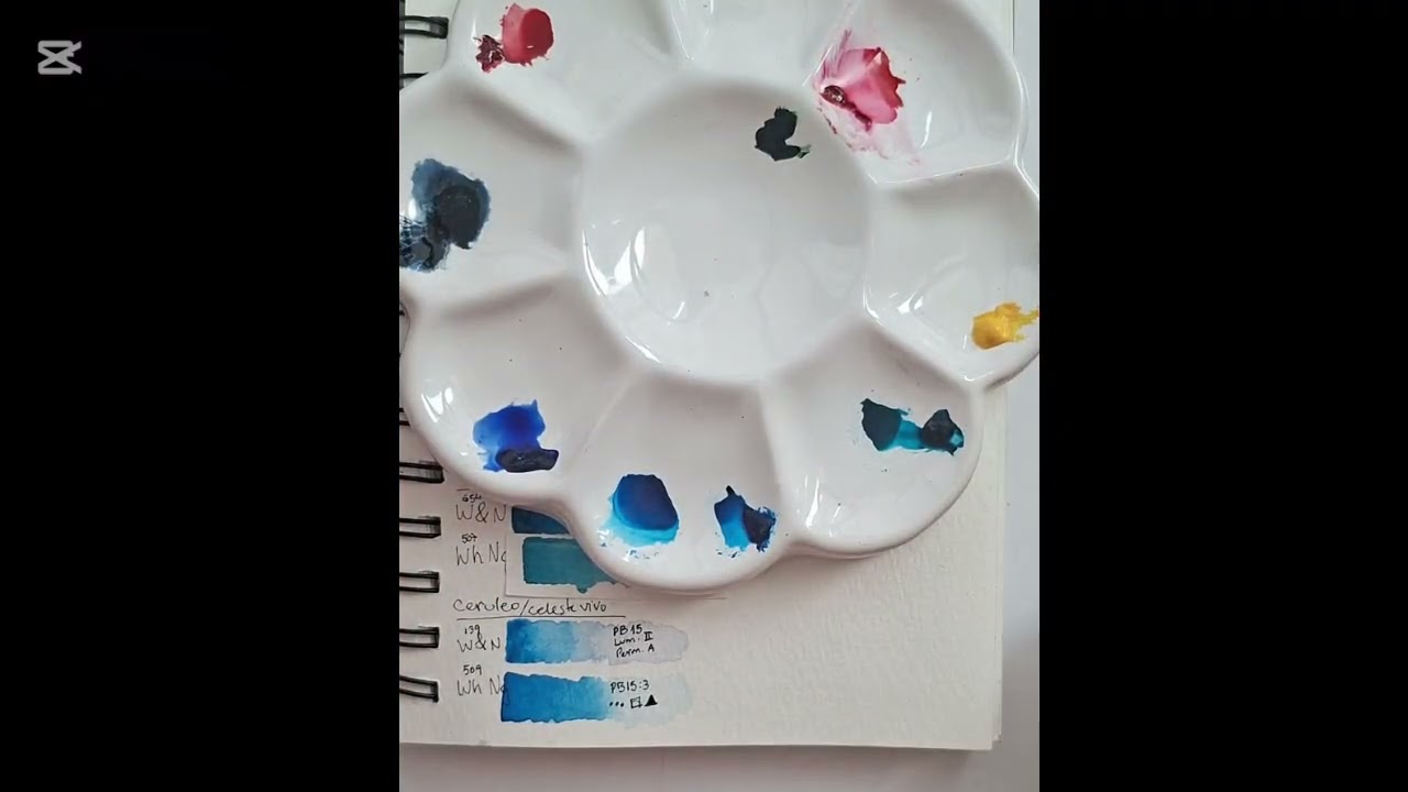 COMPARANDO ACUARELAS Winsor&Newton con White Nigths