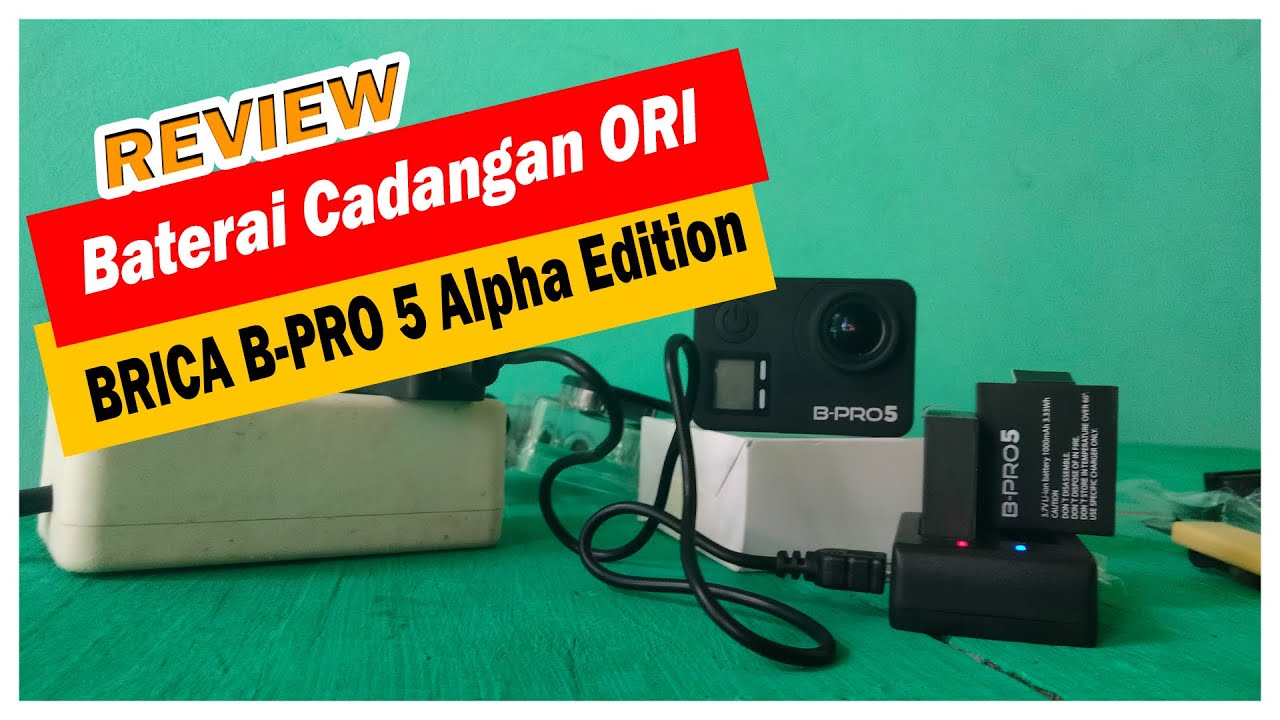 BATERAI ORIGINAL CADANGAN BRICA BPRO 5 ALPHA EDITION