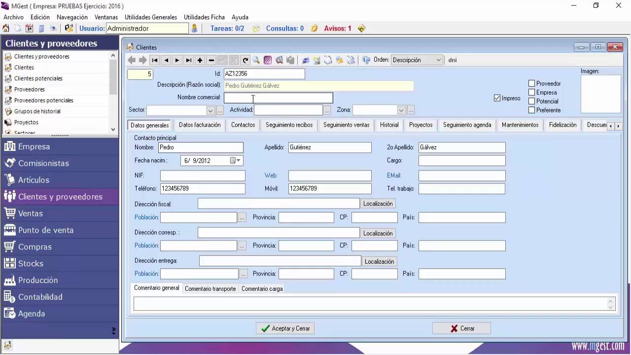 MGest ERP: Presentación