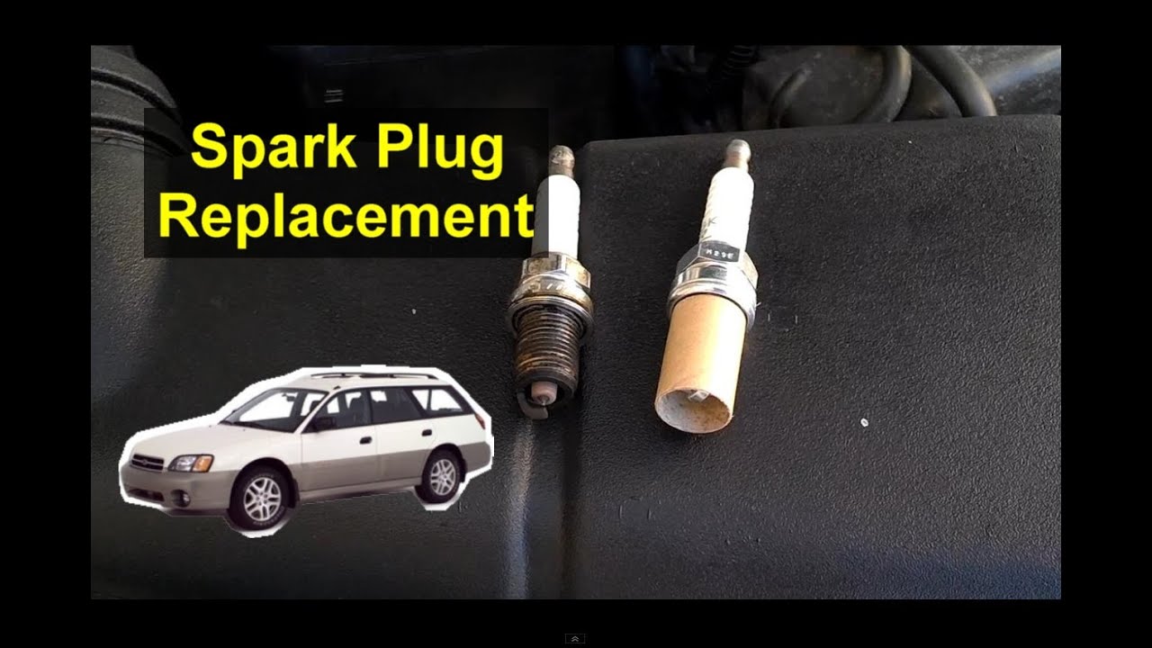 How to replace the spark plugs (tune up) in your Subaru  with a 2.5L - VOTD