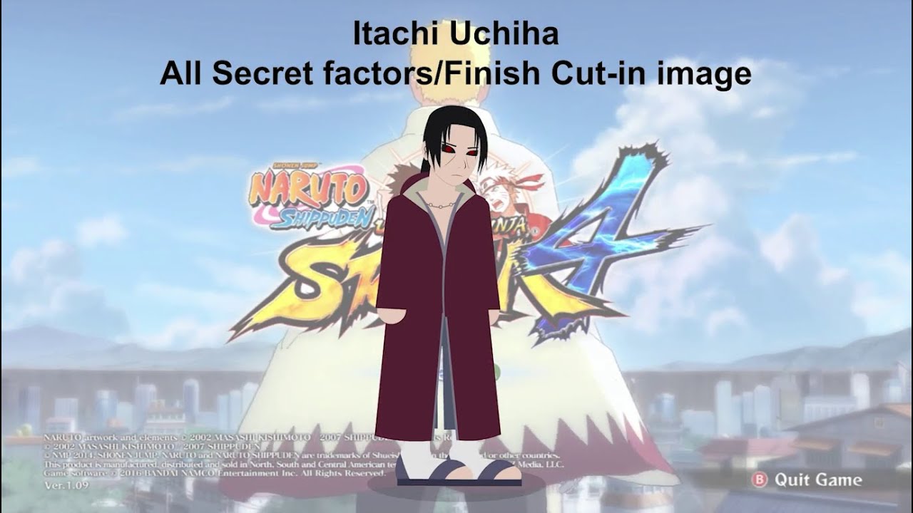 Itachi Uchiha Cut-In Images