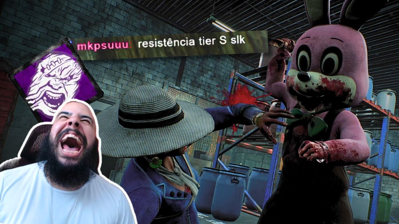 LEGION BUFADO + RESISTÊNCIA = SOBREVIVENTE DESESPERADO - DEAD BY DAYLIGHT