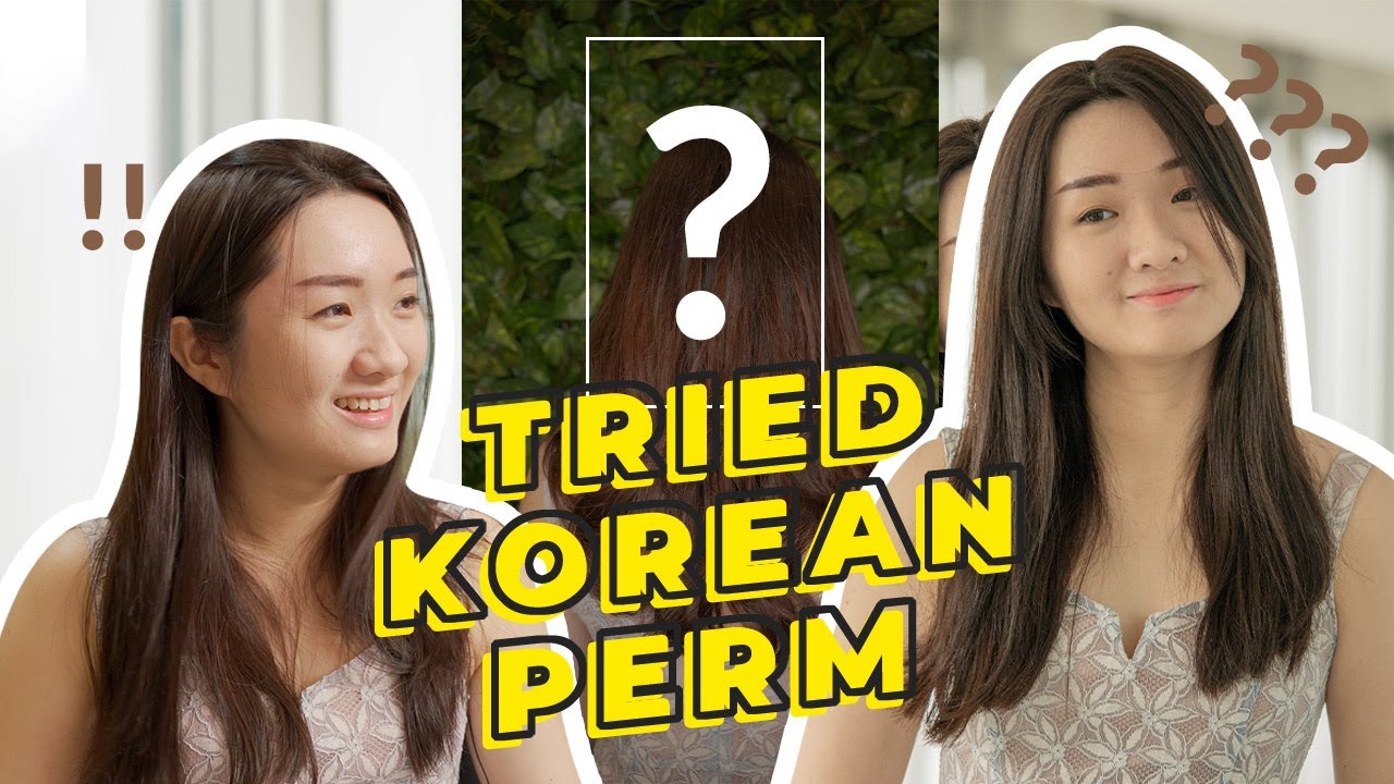 I tried Korean Designer Perm in Singapore!