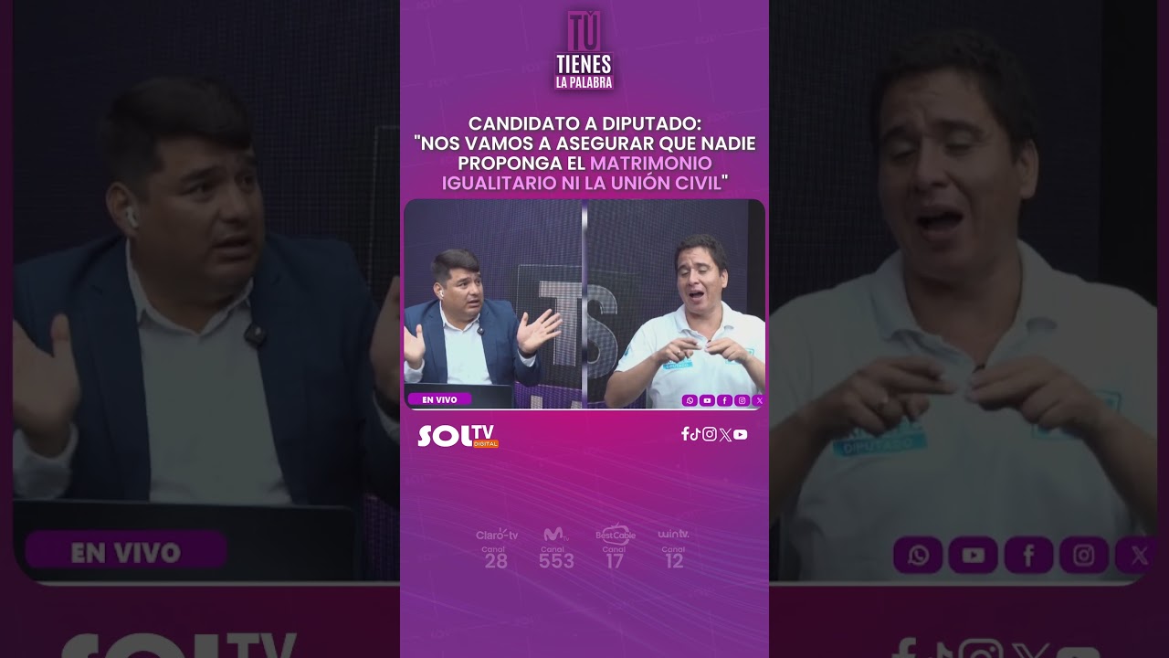 #TTLP l RECHAZA EL MATRIMONIO IGUALITARIO Y LA UNI&Oacute;N CIVIL.