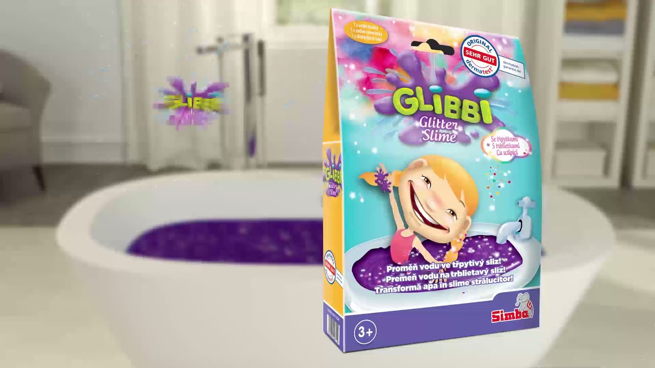 Glibbi Unicorn Glitter Slime