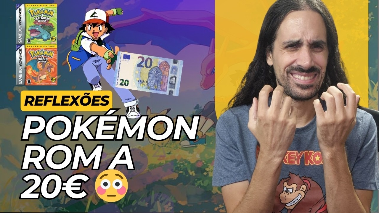 Nintendo vende ROM de Pokémon com 20 anos por 20€?!