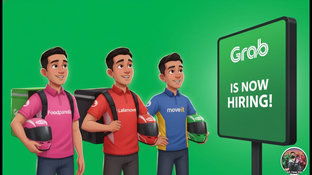PAANO MAGING GRAB DELIVERY RIDER 2025