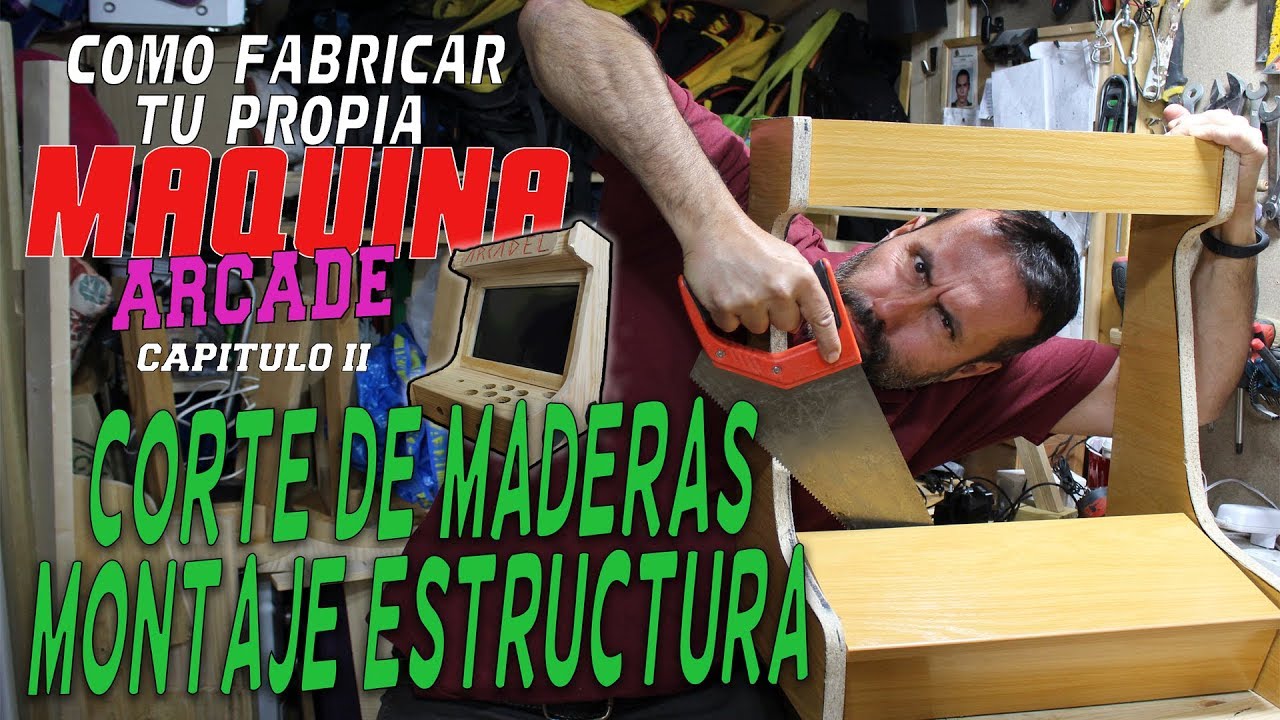 Como fabricar tu maquina Arcade Parte 2