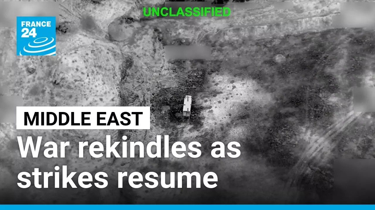 Middle East war rekindles as US and Iran resume strike exchange &bull; FRANCE 24 English