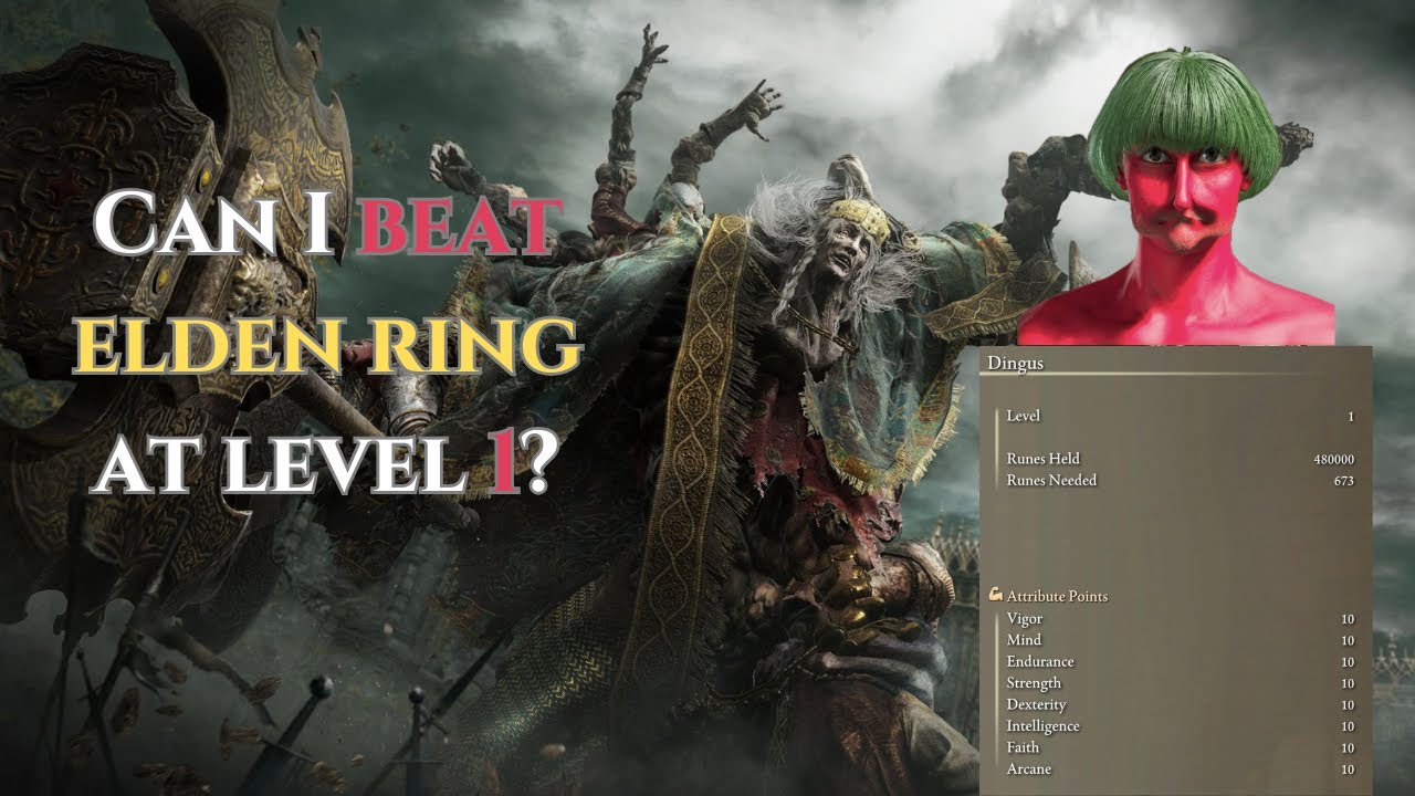Elden Ring LEVEL 1 CHALLENGE | Part 1