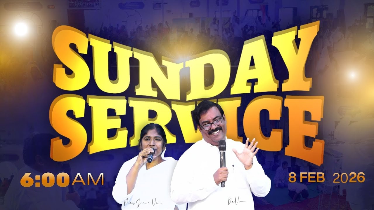 Sunday First Worship | 08th Feb 2026 | Dr. M. Venu & Mrs. Jnana Venu | JAP Ministries
