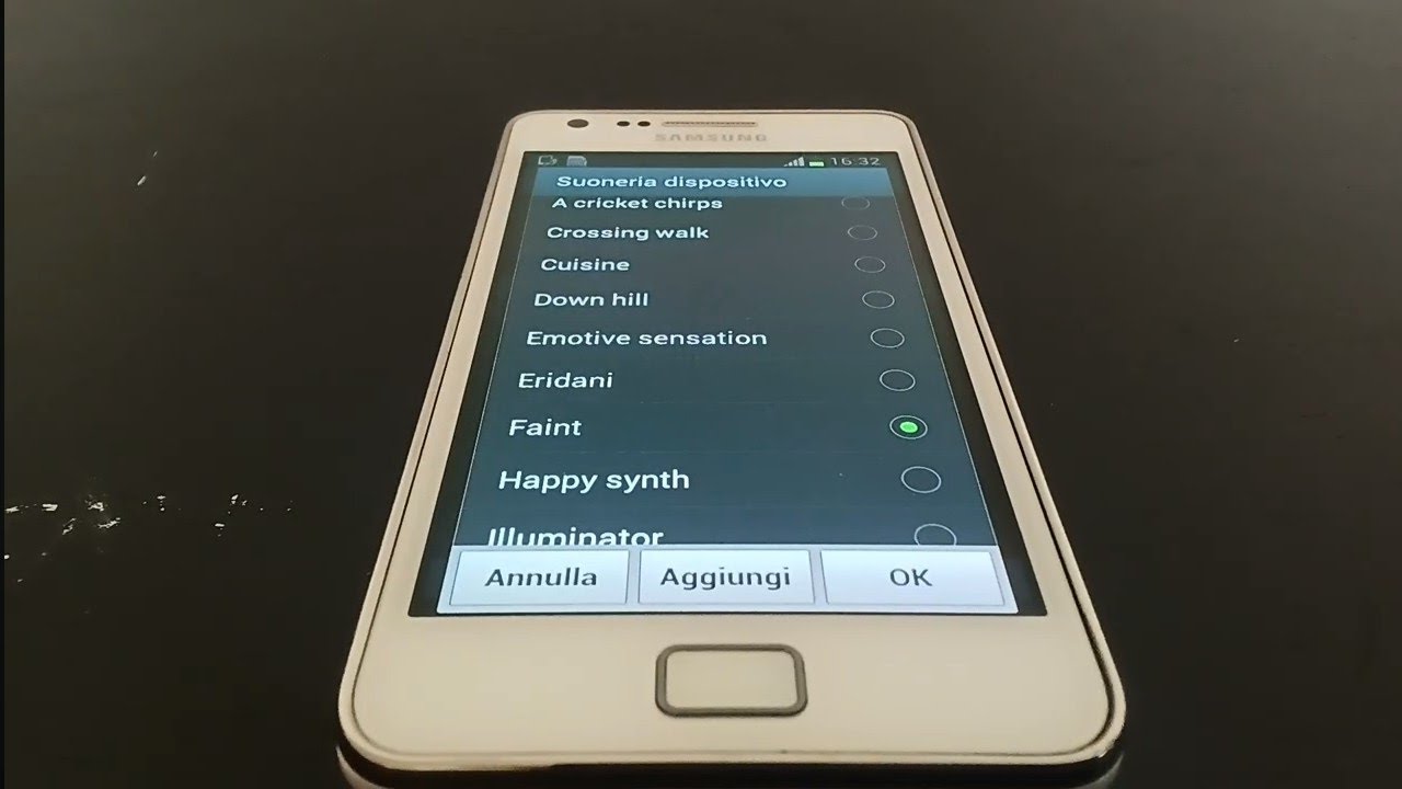 Samsung Galaxy S2 - Ringtones and notification tones
