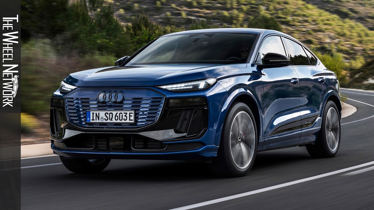2025 Audi Q6 Sportback e-tron Reveal [4K]