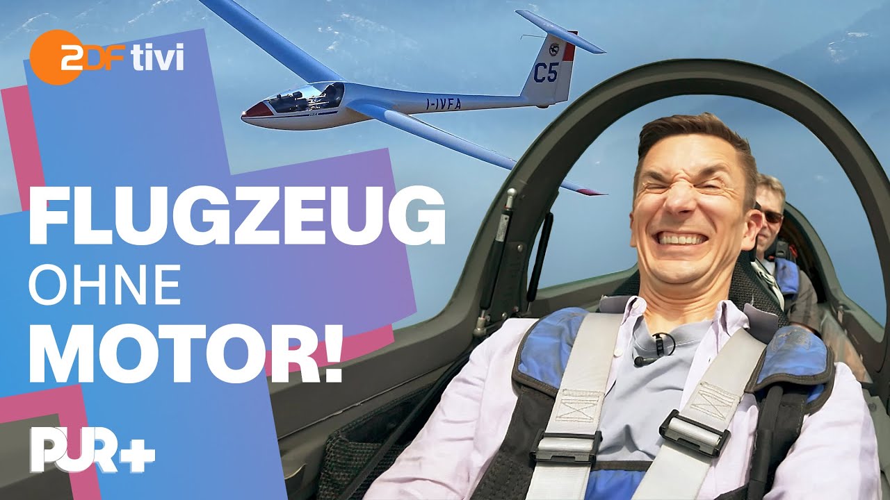 Flug-Challenge: Wie bleibt ein Segelflugzeug in der Luft? | PUR+