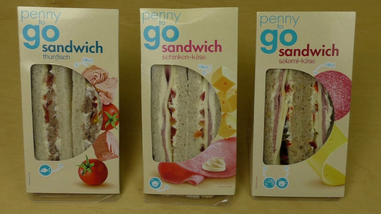Eating Pre-Packaged Sandwiches [Tuna, Ham & Cheese, Salami & Cheese]