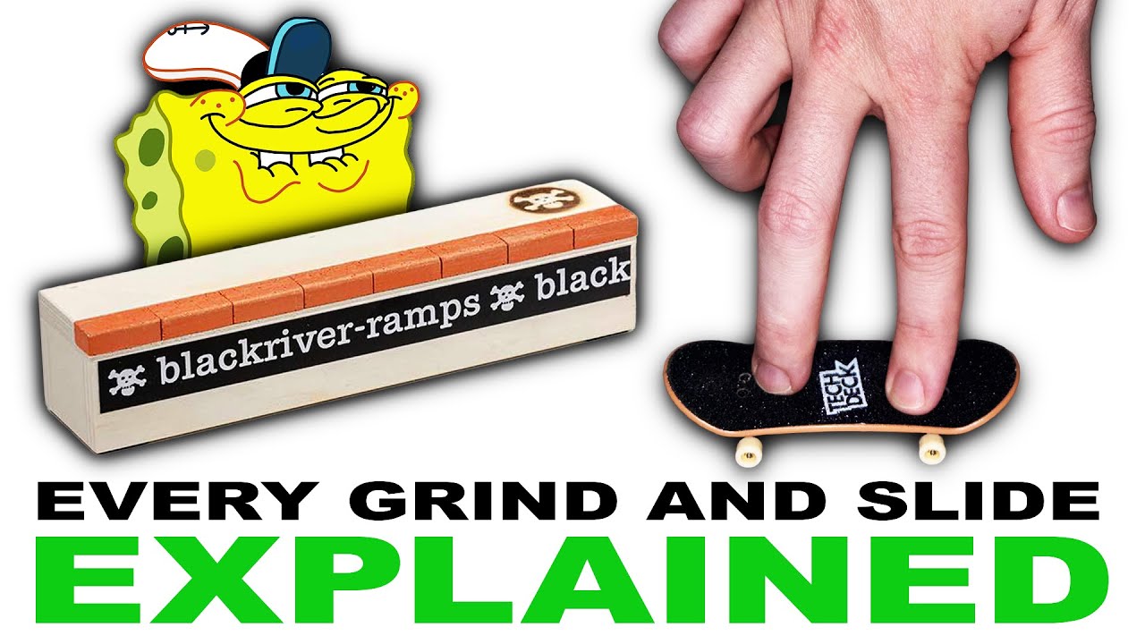HOW TO FINGERBOARD (Grinds & Slides)
