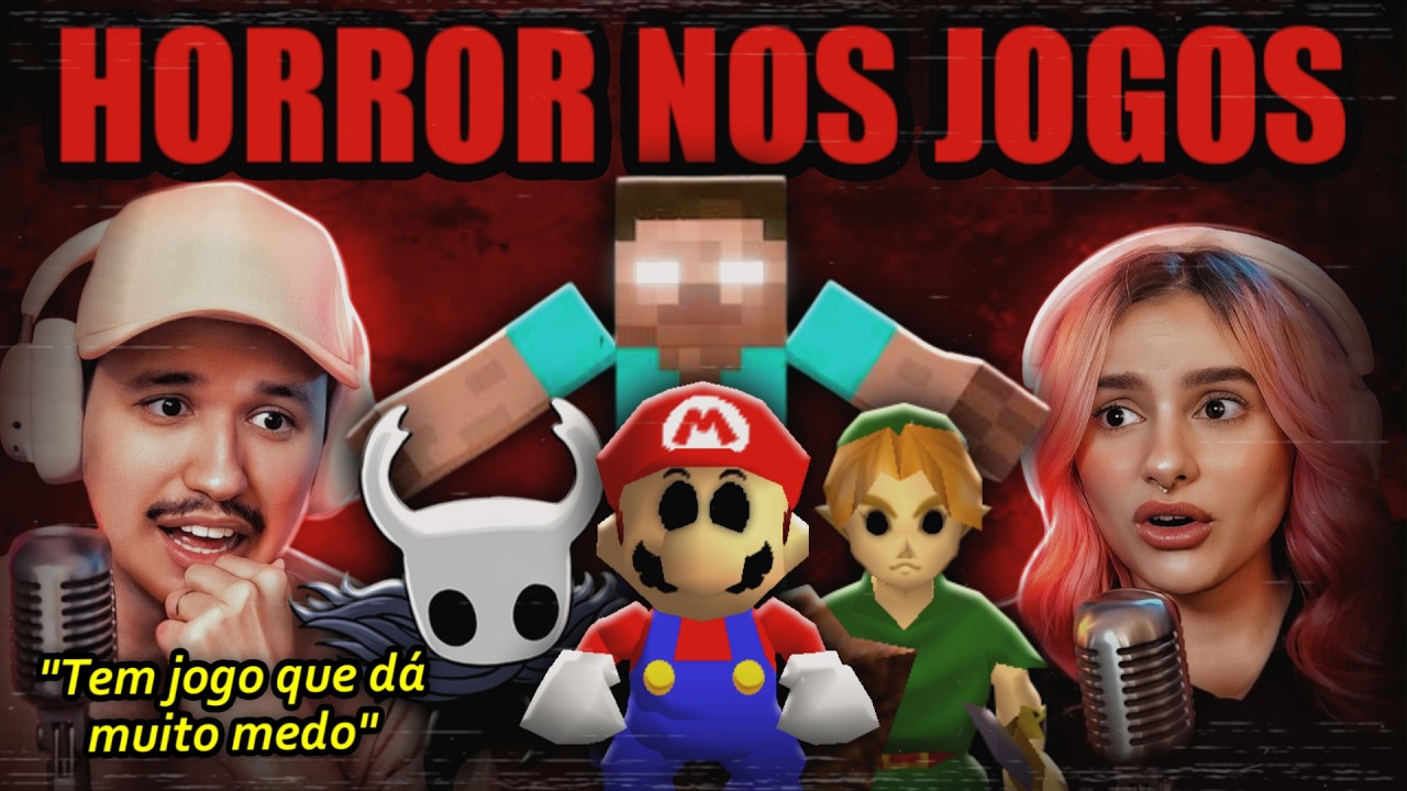 HORROR em jogos que NÃO SÃO DE TERROR | Renatows