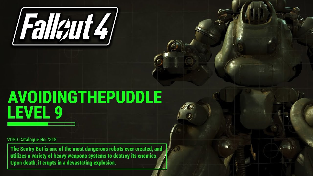 Aris Spielberg vs. Sentry Bot: Twitch Director's Cut | Fallout 4