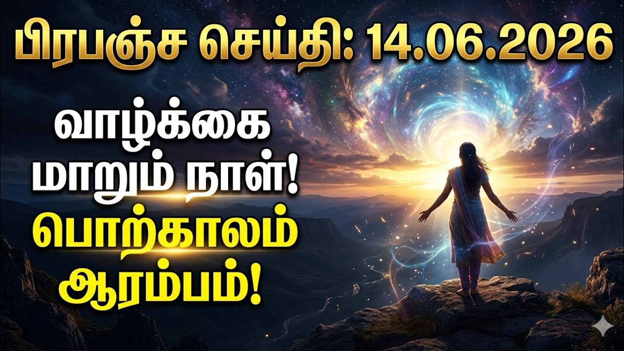  14.06.2026 உங்கள் வாழ்க்கை மாறப் போகிறது!  பிரபஞ்சம் கூறும் செய்தி #பிரபஞ்சம் #motivation #universe