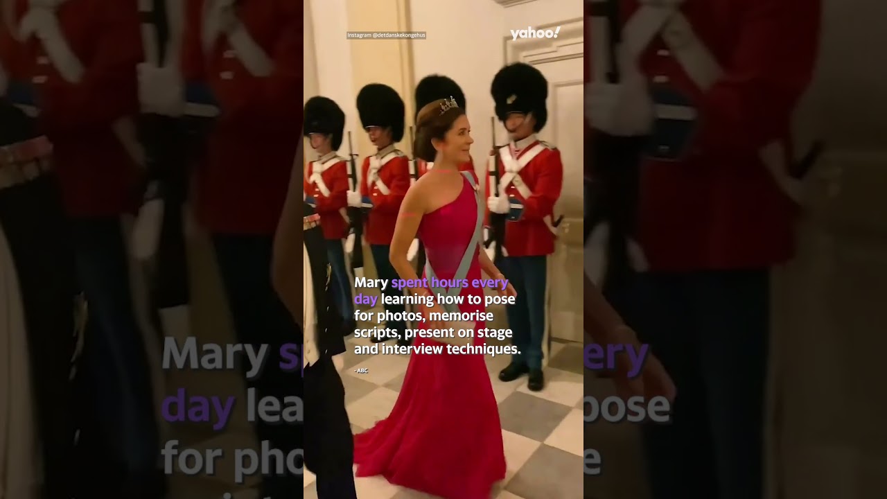 How Crown Princess Mary trained to become Denmark&rsquo;s new Queen | #shorts #yahooaustralia