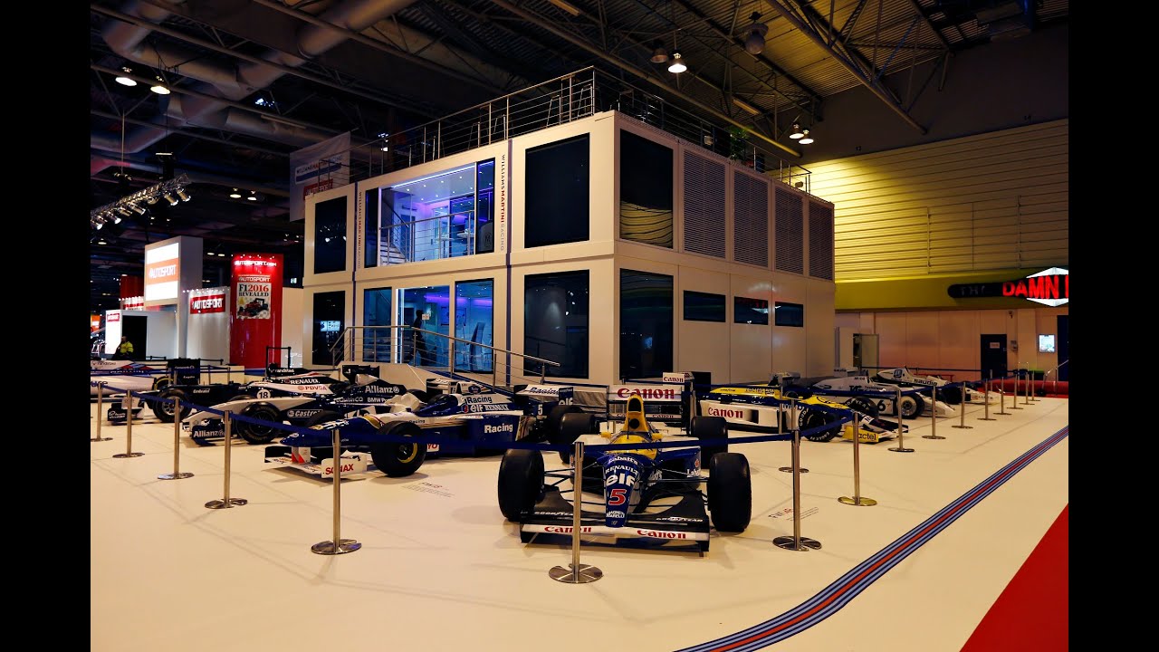 Time lapse: Building Williams at the Autosport Show