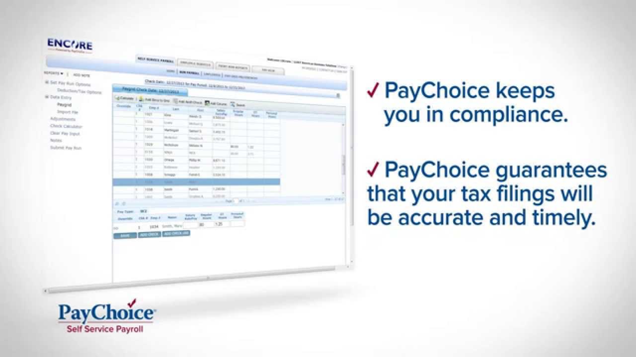 Self Service Payroll from PayChoice