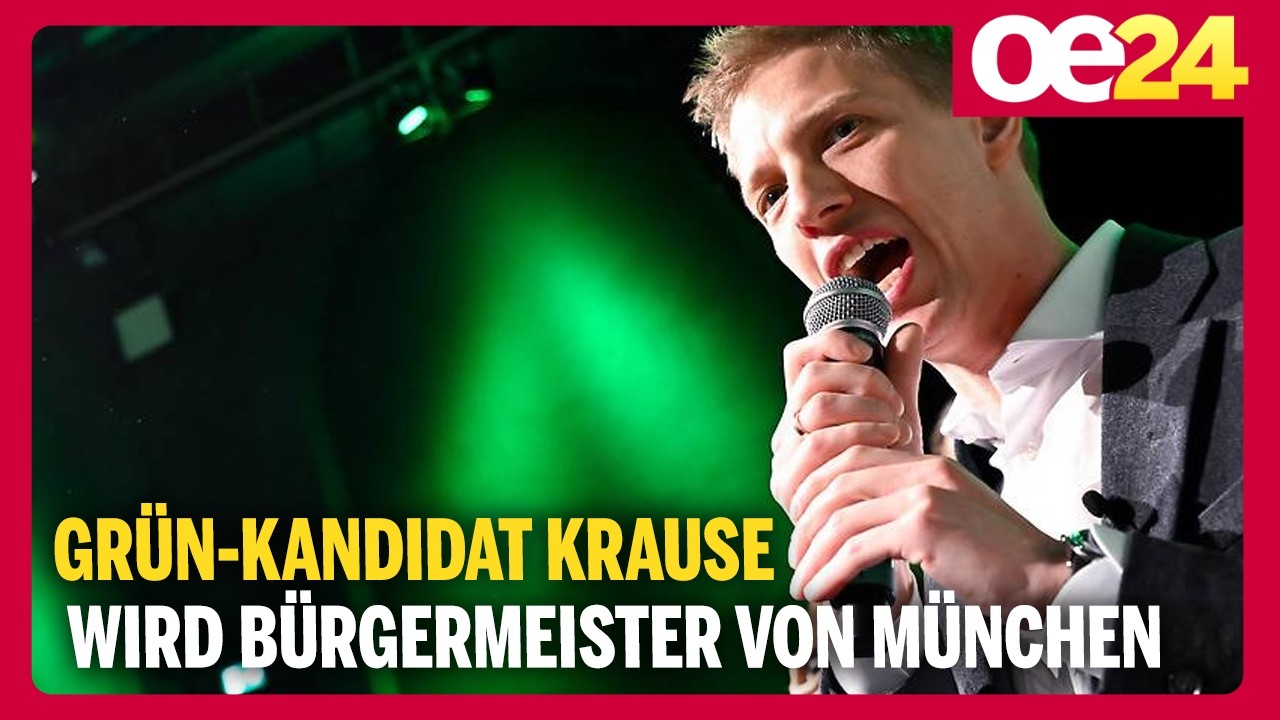 Gr&uuml;ne-Kandidat wird B&uuml;rgermeister von M&uuml;nchen