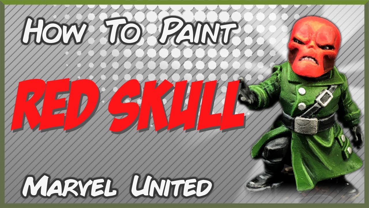 Painting Red Skull - Marvel United