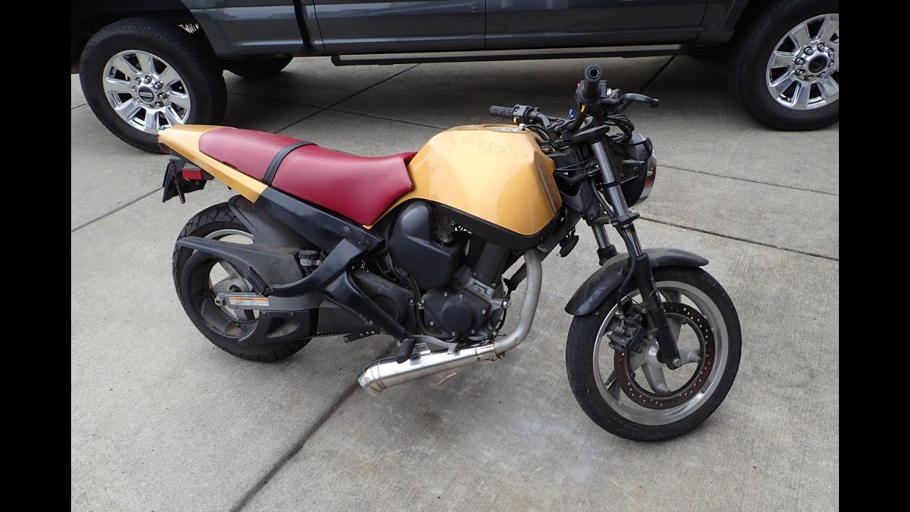 2003 Buell Blast P3 walk around test ride