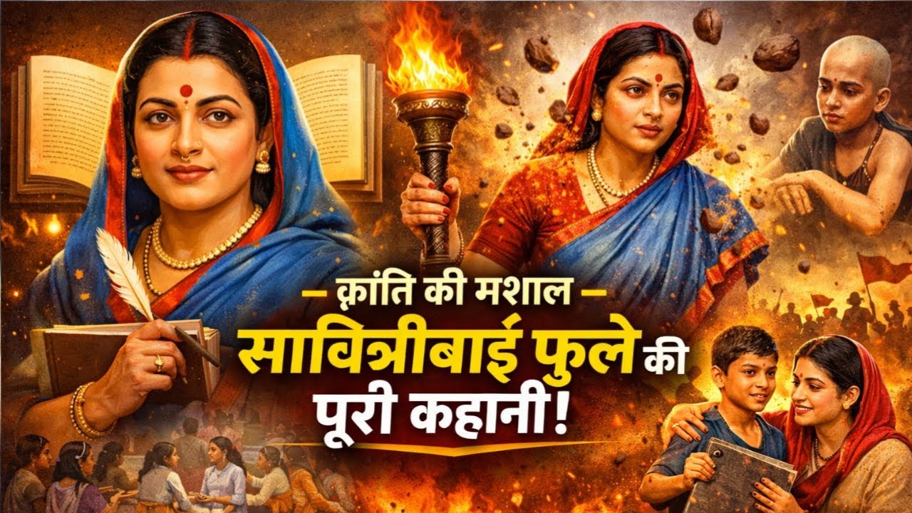 @TSeriesBhaktiSagar सावित्रीबाई फुले की पूरी कहानी | भारत की पहली महिला शिक्षिका | True History