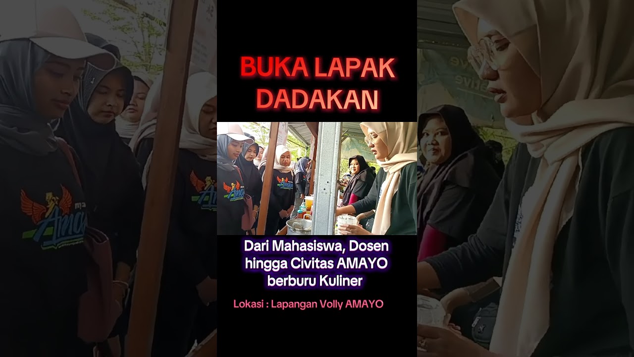 Lapak Dadakan - Kuliner di AMAYO