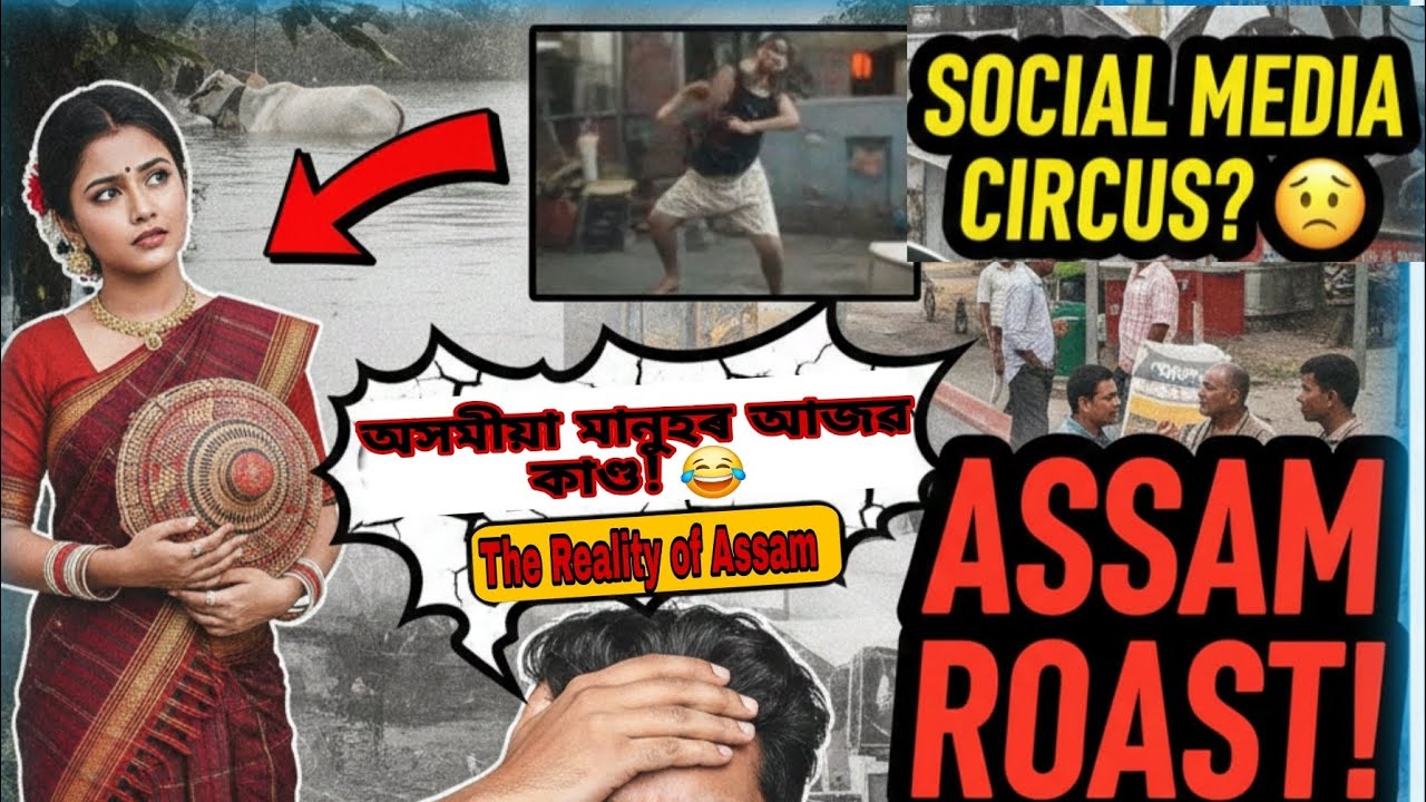 ​অসমীয়া মানুহৰ আজৱ কাণ্ড! 😂 | The Reality of Assam#Assam #AssameseRoast #AssamSocialMedia #Axom