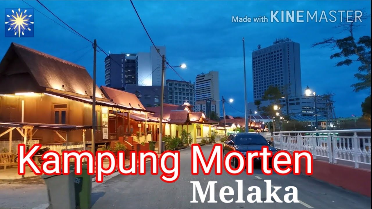 Kampung Morten, Melaka. 15 June 2020. Evening Video of this village in Melaka City.