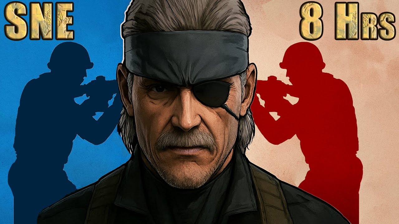 8hrs of Pure Snake Gameplay (MGO2 - SNE)