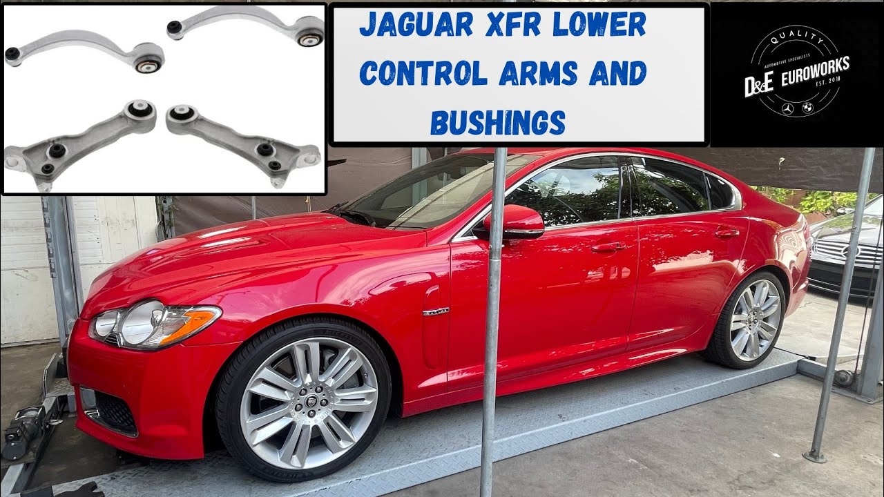 Lower Control Arm And Bushings 2010 Jaguar XFR. Replacement and Info.