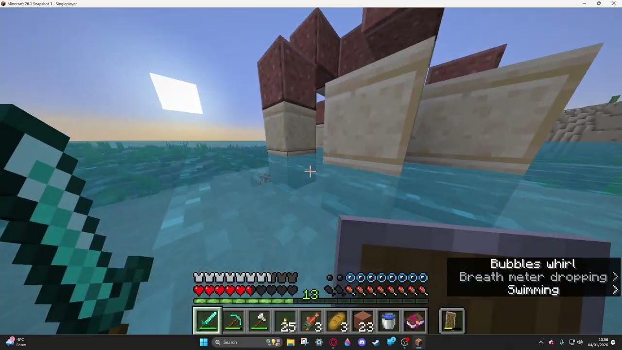 Minecraft 2026 Part 2 - Gathering Resources
