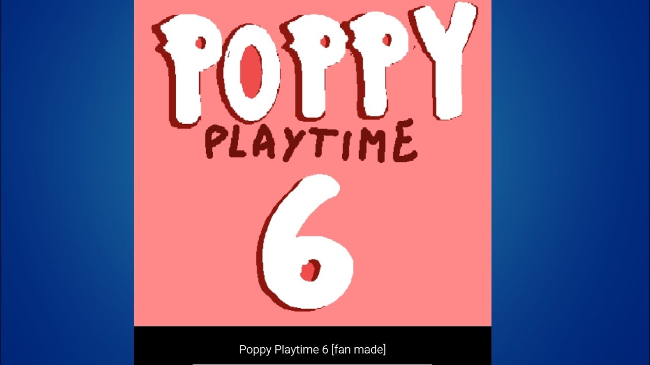 Я нашел фанатскую игру про Poppy playtime 6 (ЧТО? ХАГИ ВАГИ?!?) 