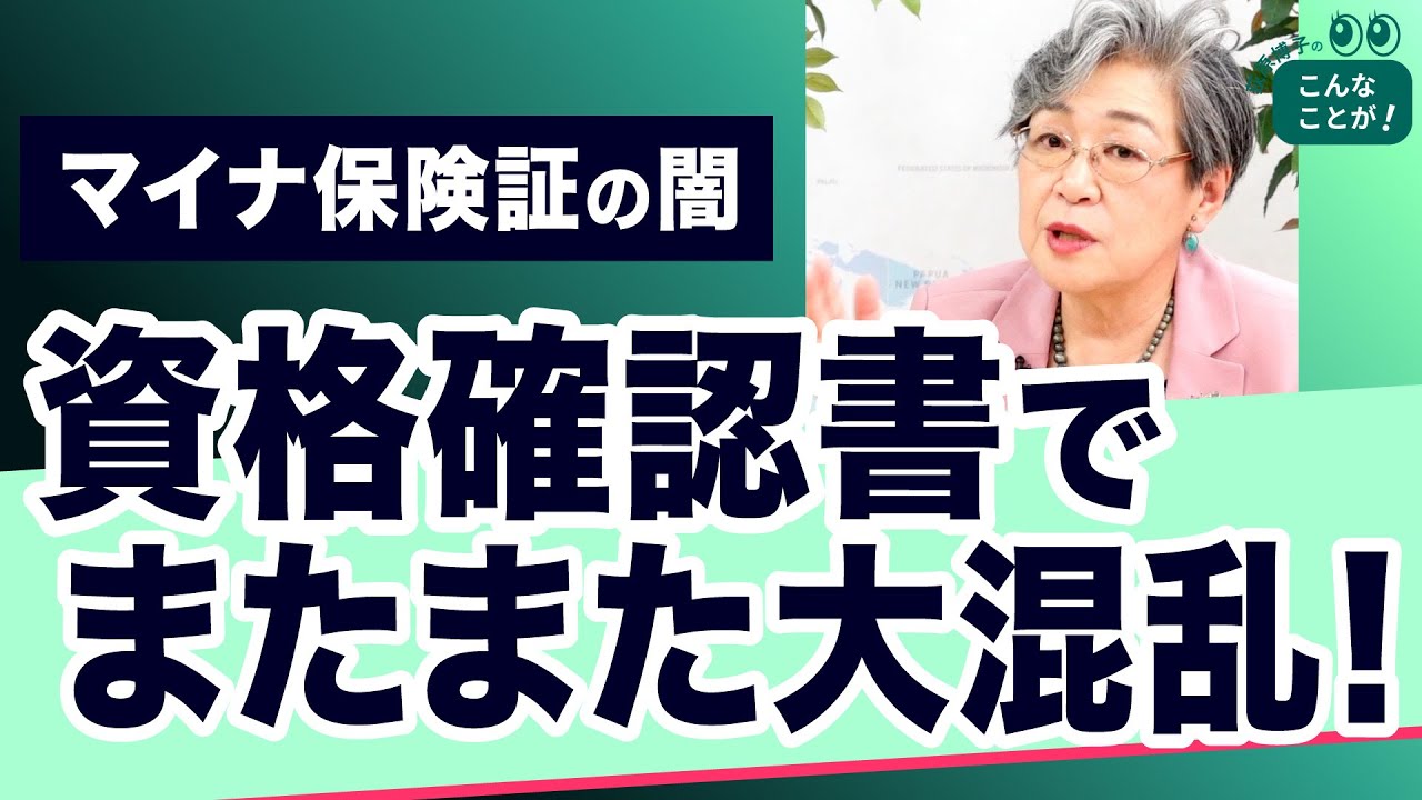 資格確認書では解決にならない！【マイナ保険証の闇】20230810