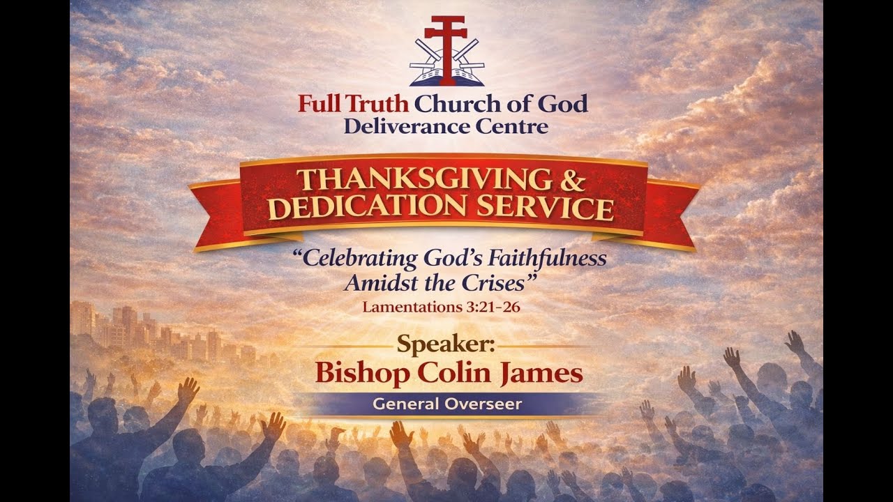 Celebrating God's Faithfulness Amidst the Crises (Lam 3:21-26) | Bishop Colin James