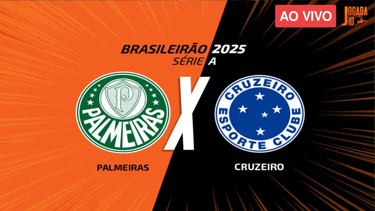PALMEIRAS X CRUZEIRO  RODADA DO BRASILEIRÃO 2025 SIMULAÇÃO