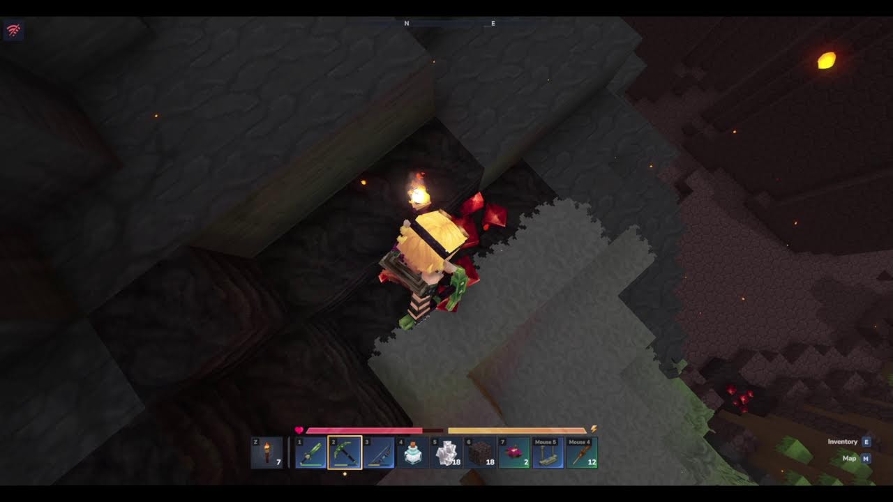 So I did some off camera mining | Hytale Live