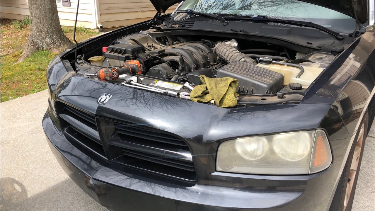 2007 Dodge Charger 2.7L intake manifold removal to access spark plugs and coil
